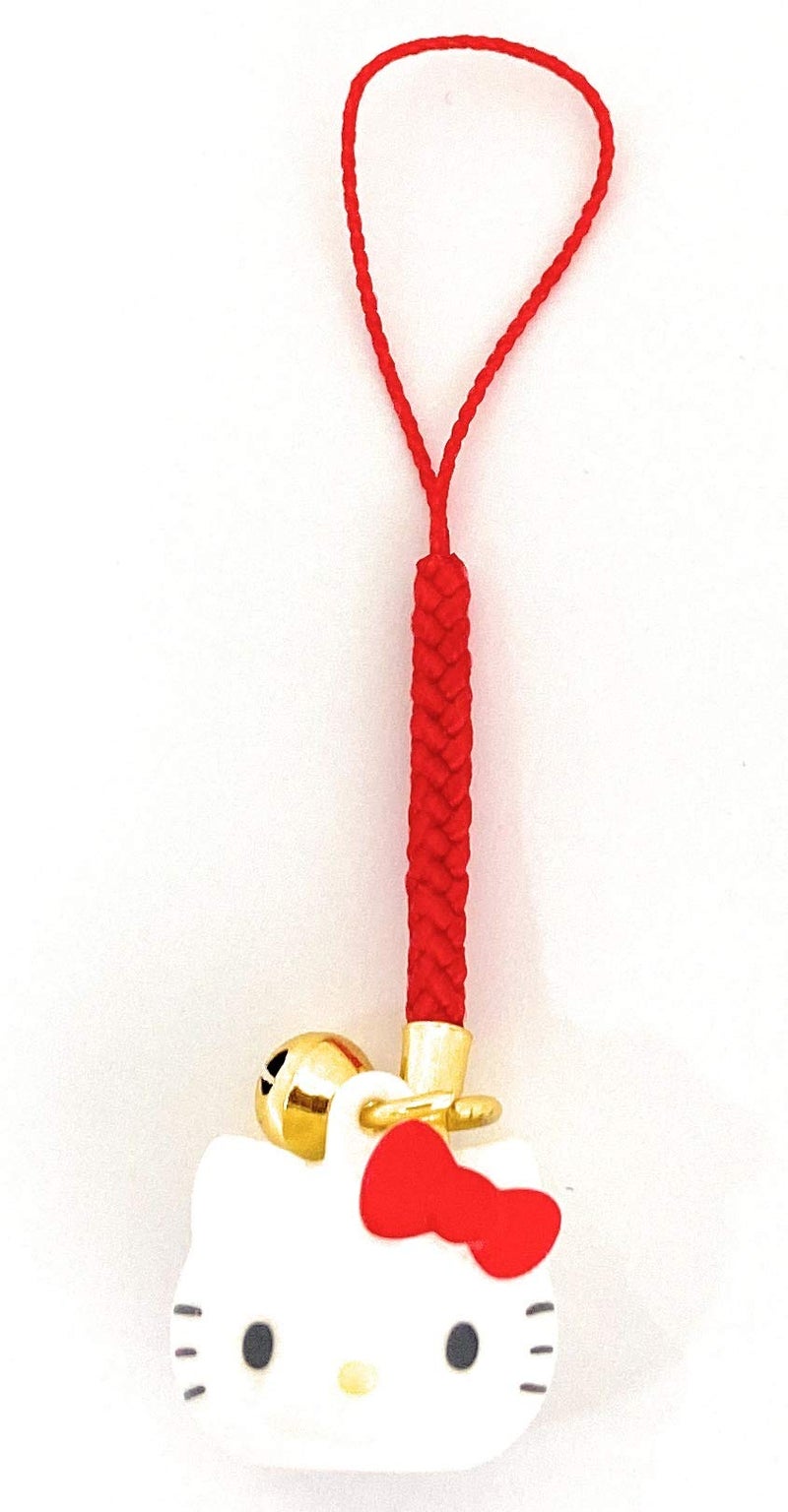 Friend Sanrio Bell Key Chain Key Ring Holder with Mascot (Hello Kitty) - Image 1